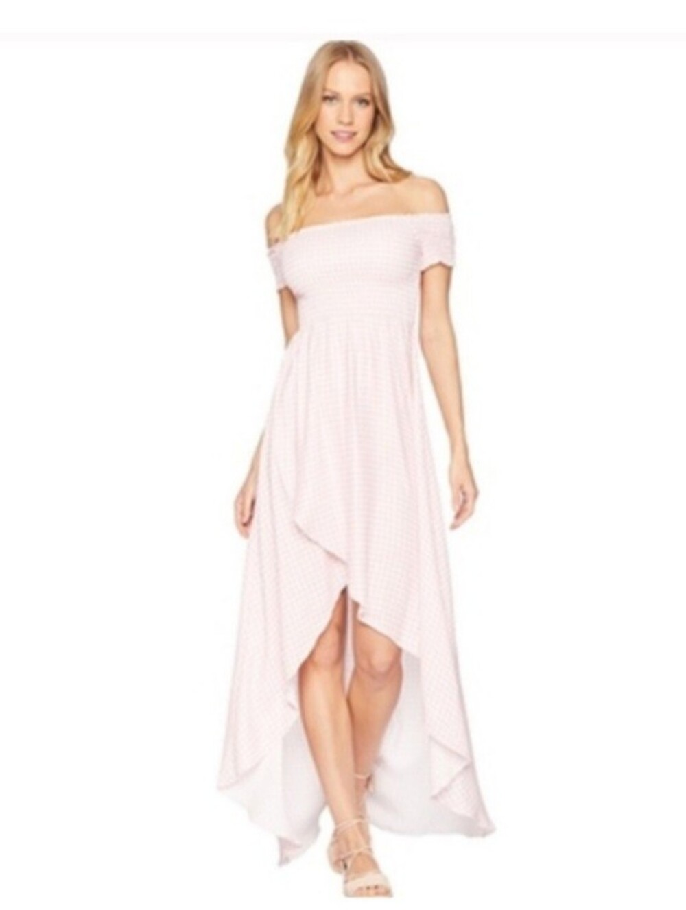 Show Me Your Mumu Pink Gingham Dress